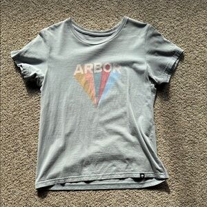 Arbor Graphic T-Shirt - Gray green